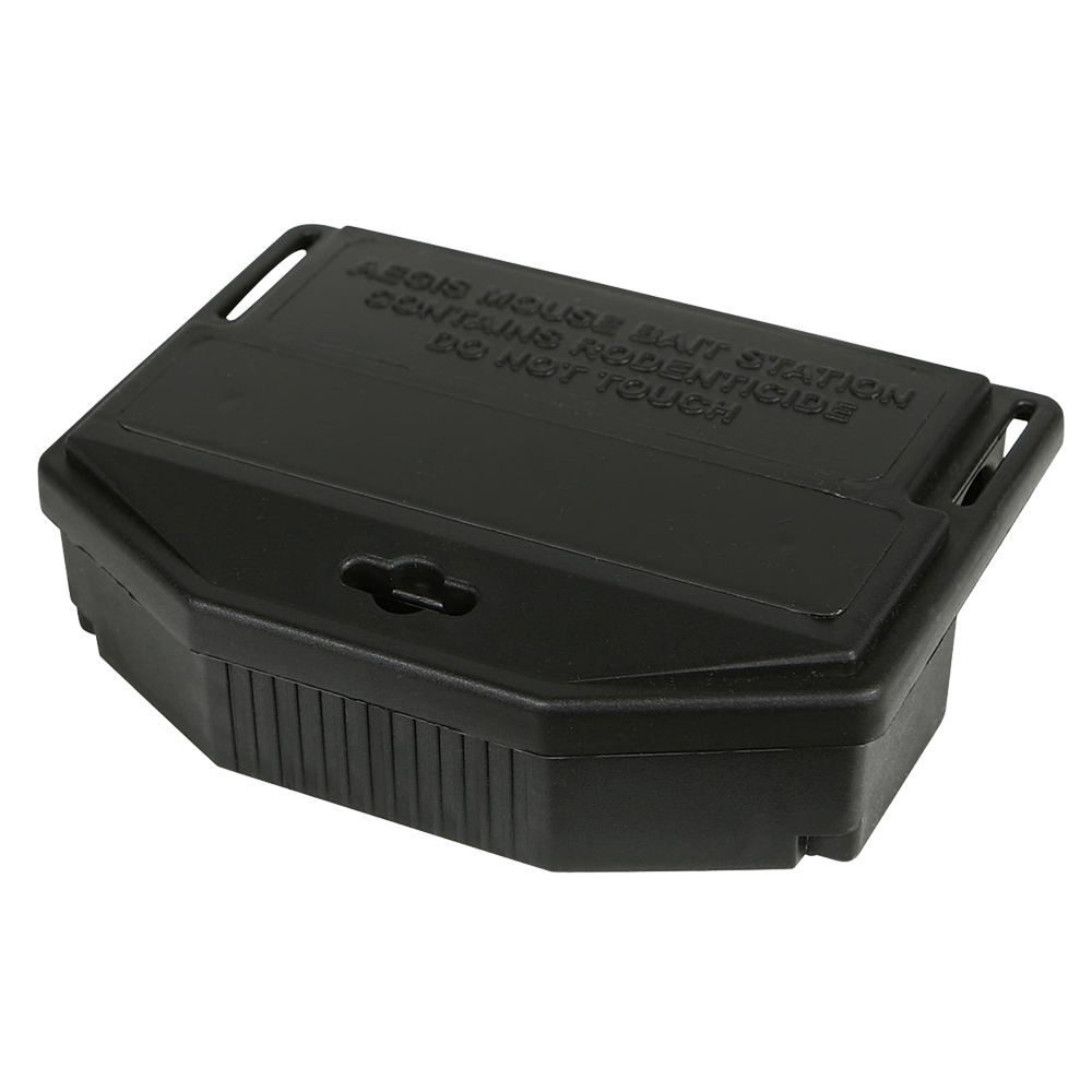 Aegis® Black Mouse Bait Station - 12 per case - Rodent Control